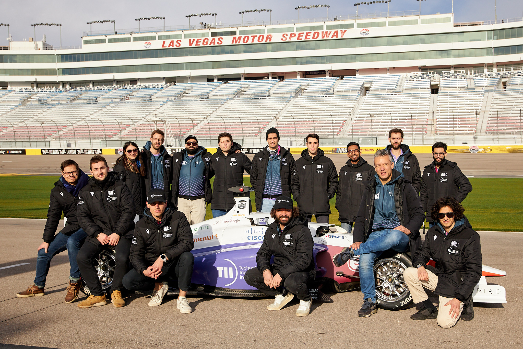 LVMS Jan 2023 - TII Euroracing - Indy Autonomous Challenge
